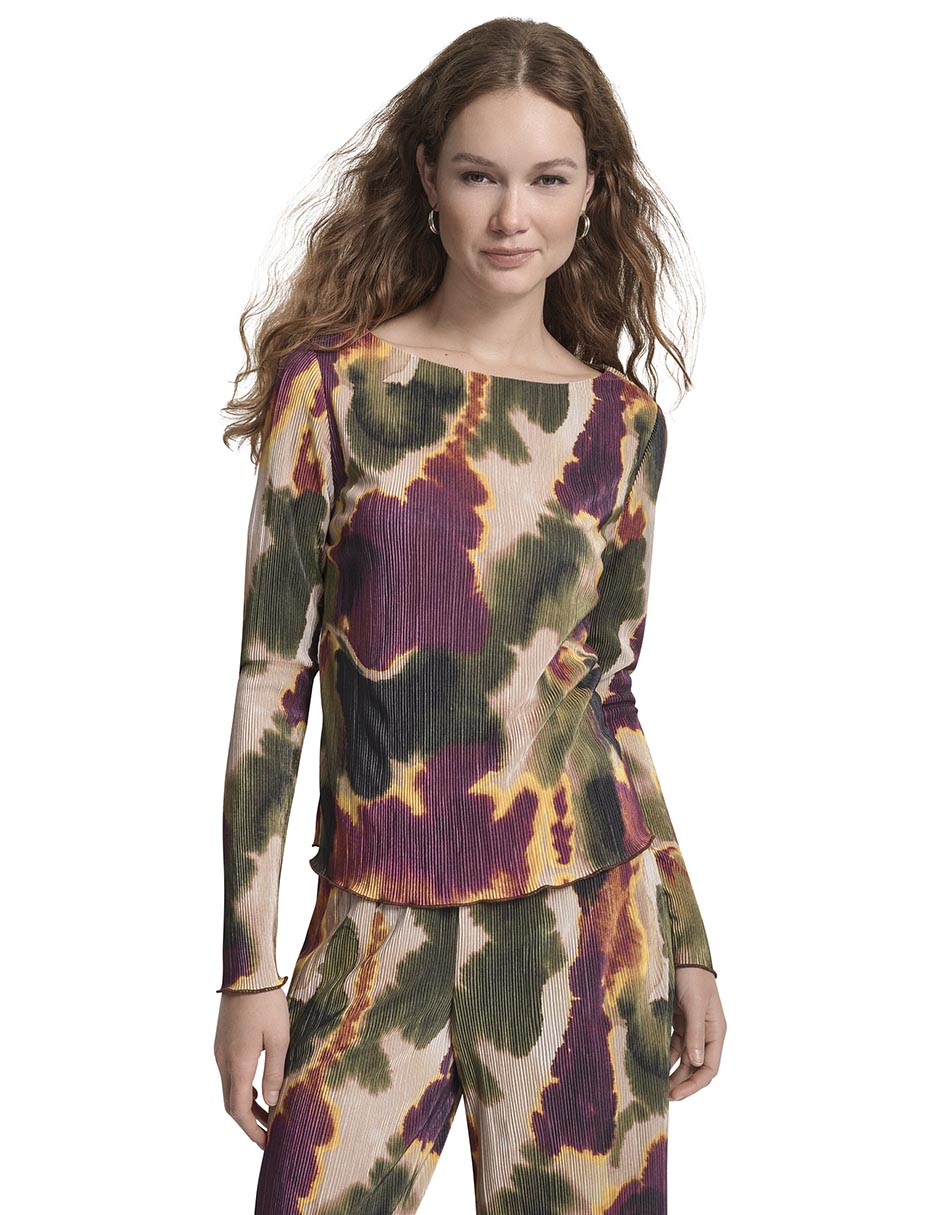 Blusa Dkny manga larga para mujer