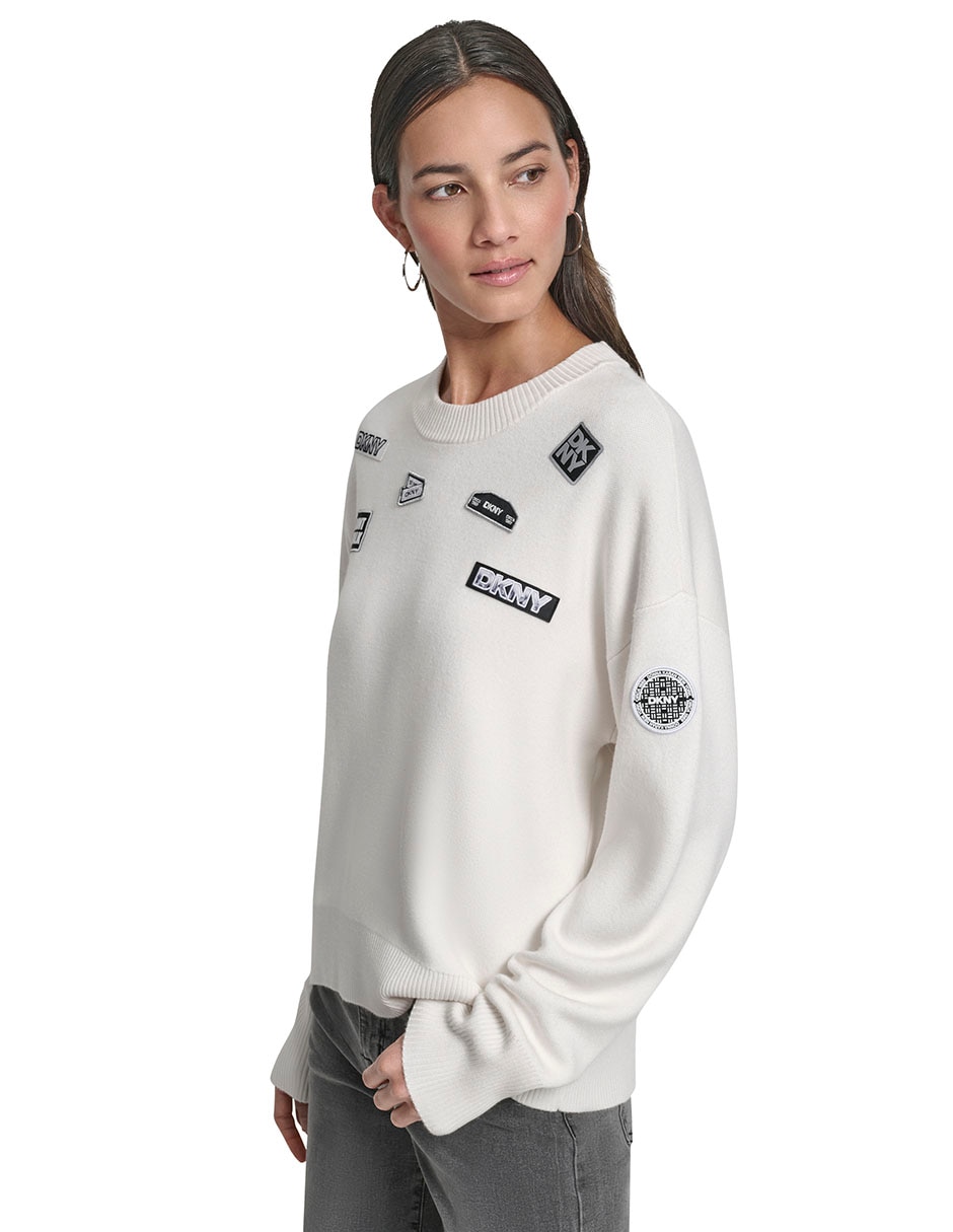Suéter cuello redondo para mujer 10