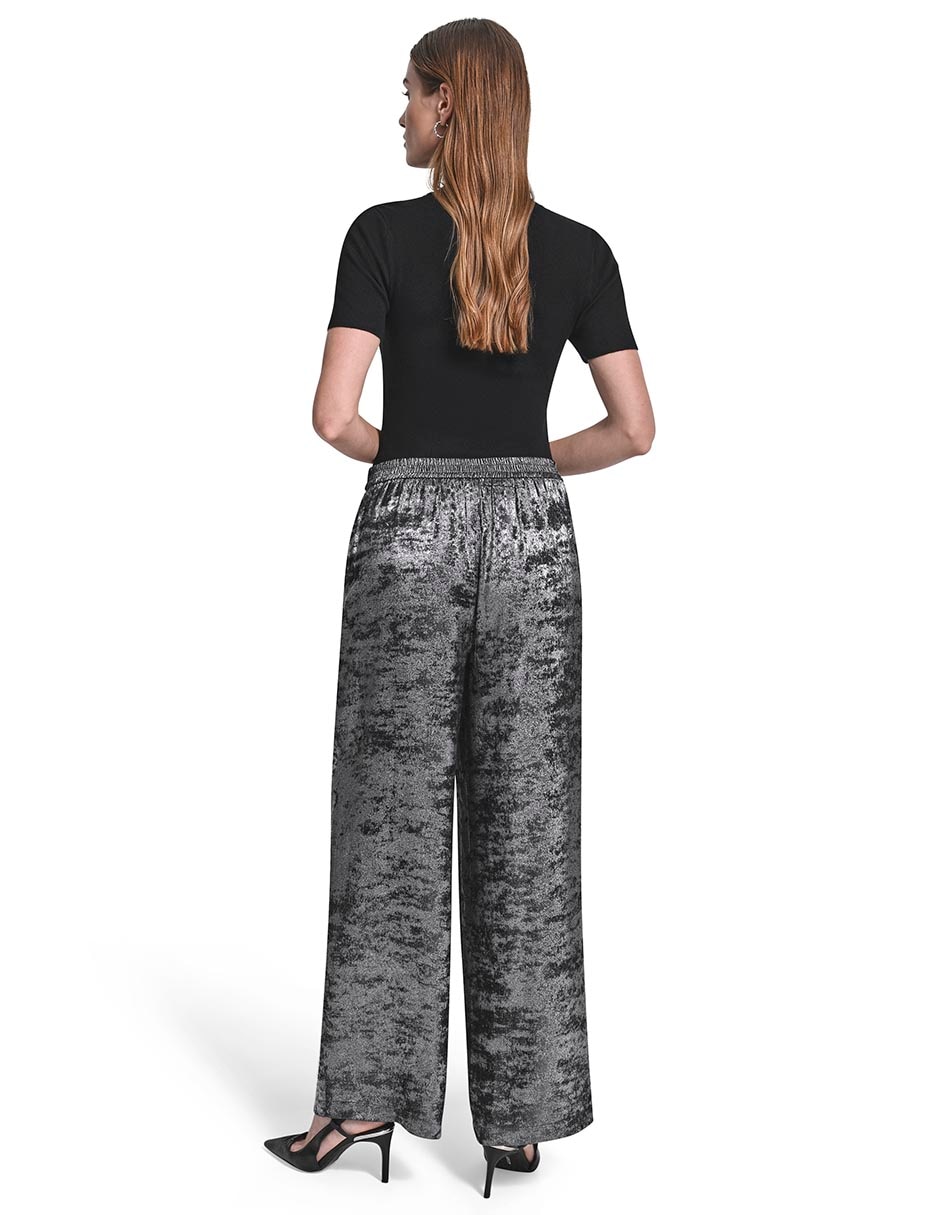 Pantalón relaxed Dkny amplio para mujer