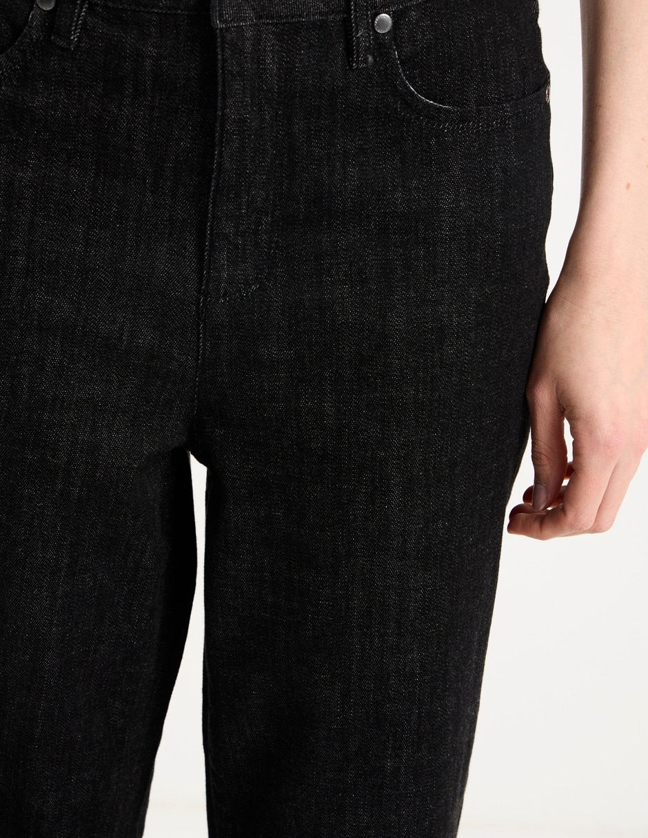 Jeans capri straight para mujer 3