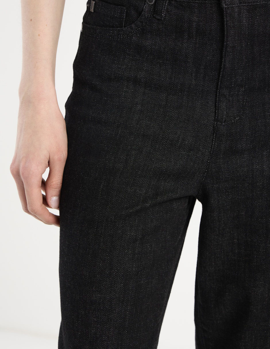 Jeans capri straight para mujer 2
