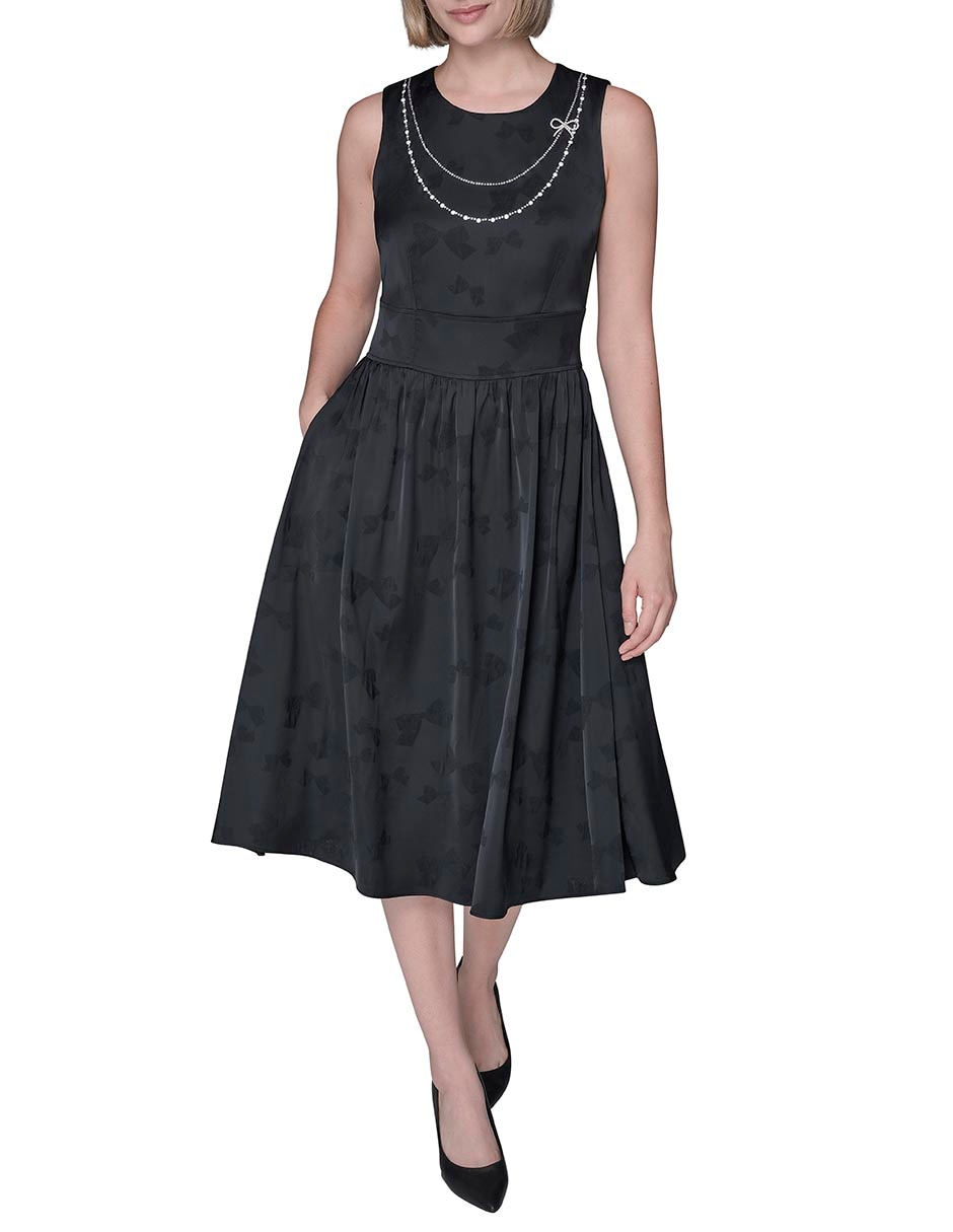 Vestido midi formal para mujer