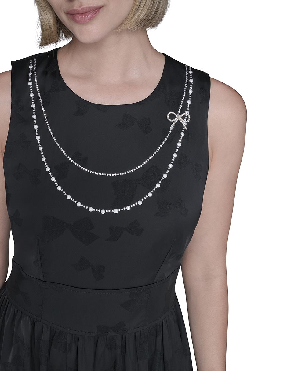 Vestido midi formal para mujer