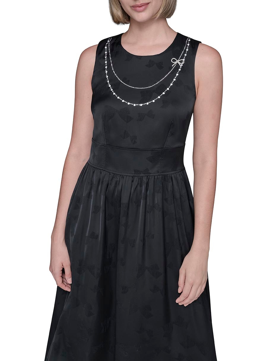Vestido midi formal para mujer