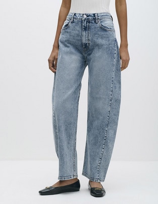 Jeans barrel para mujer Jeans barrel para mujer