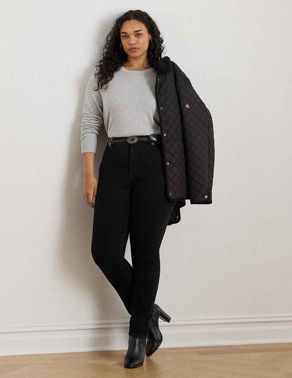 Suéter Lauren Plus cuello redondo para mujer