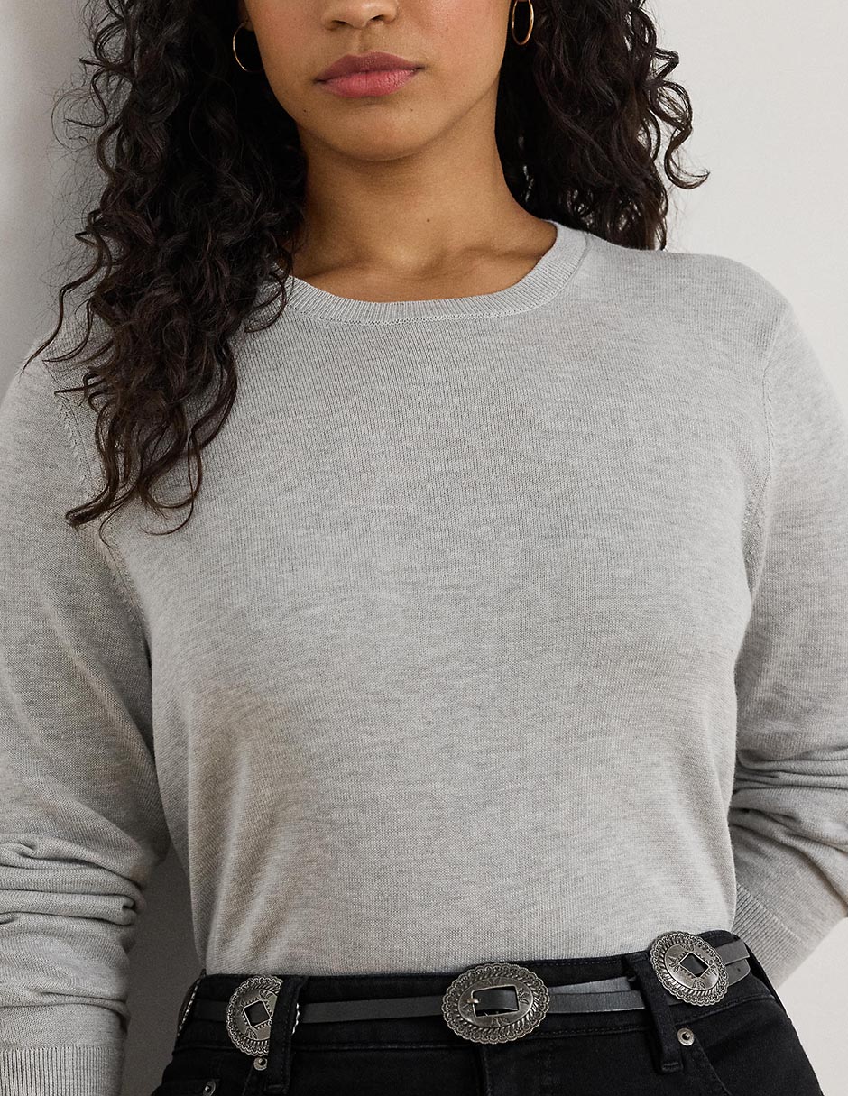 Suéter Lauren Plus cuello redondo para mujer