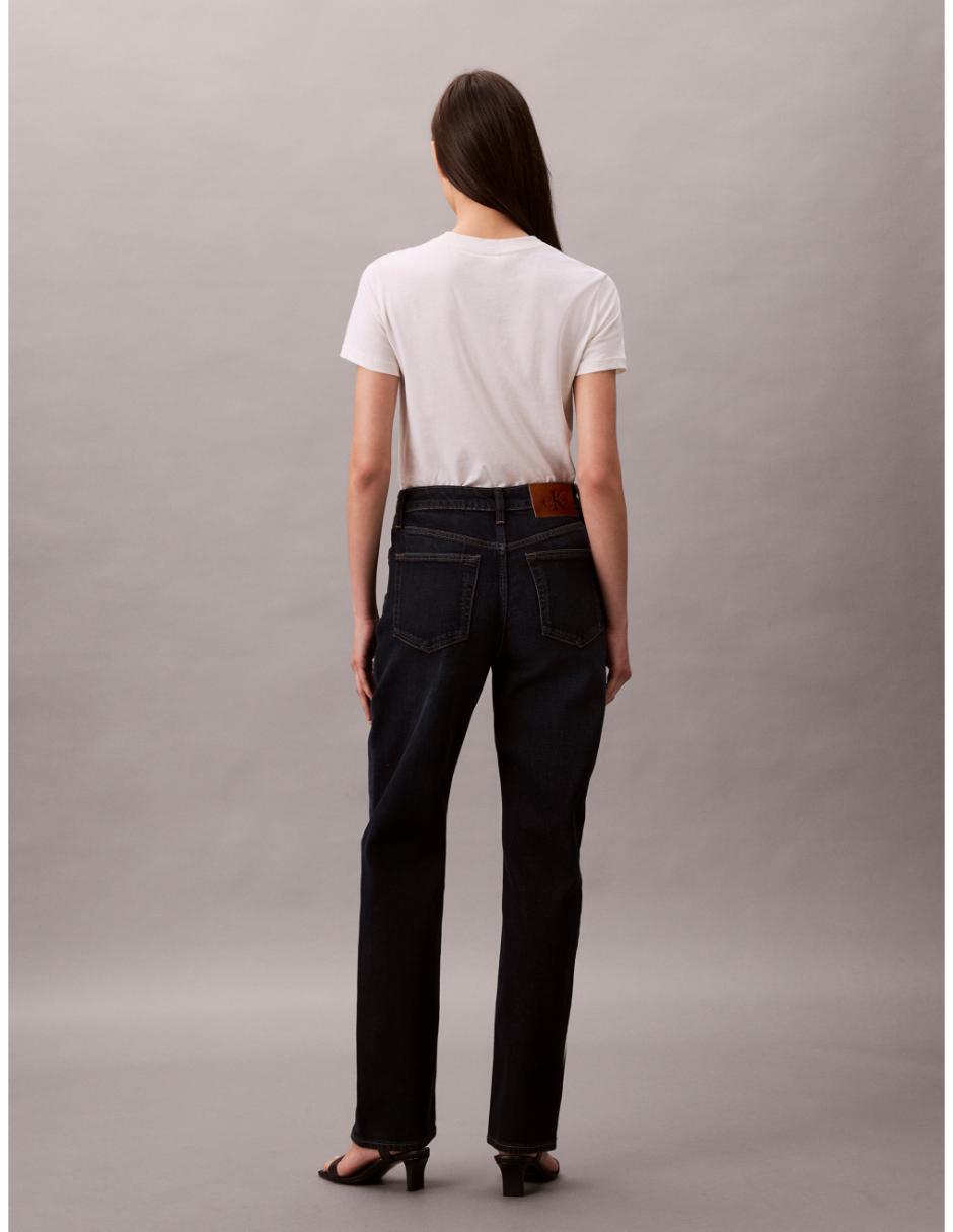 Jeans straight 47b911g-401 para mujer 4