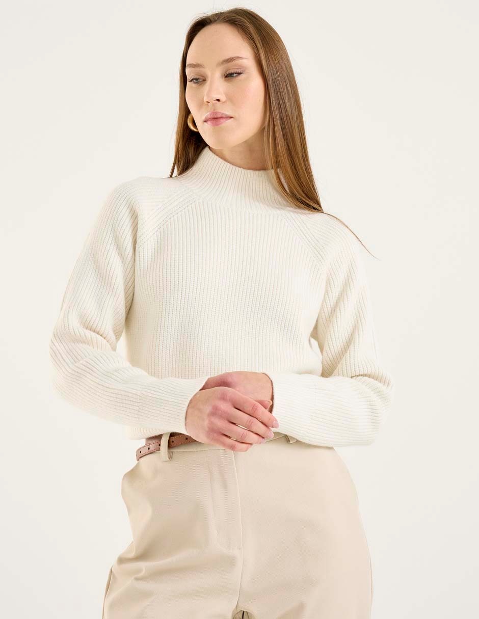 Suéter Calvin Klein Jeans cuello alto para mujer