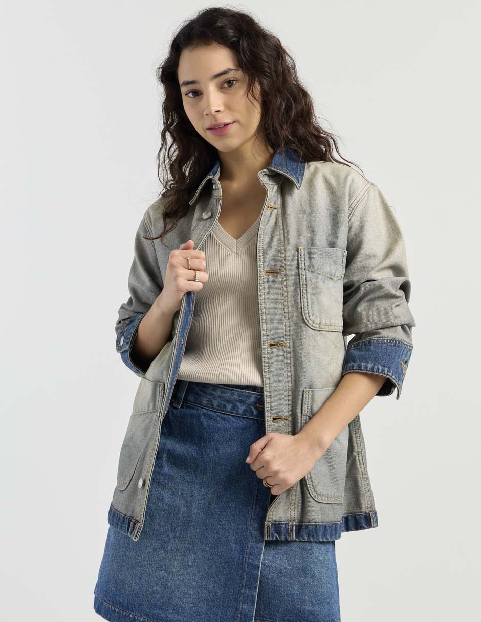 Chamarra denim Jeans para mujer 1