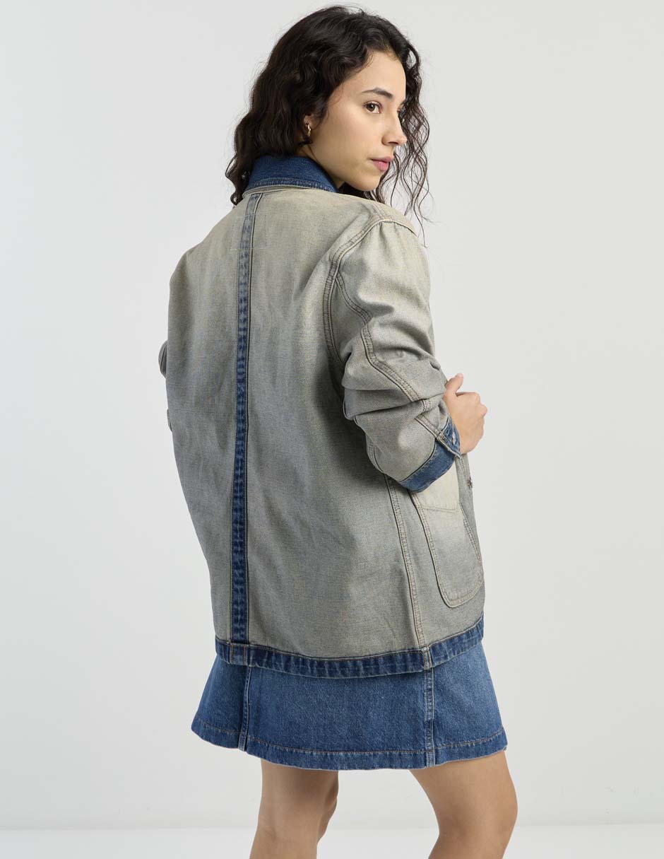Chamarra denim Jeans para mujer 6