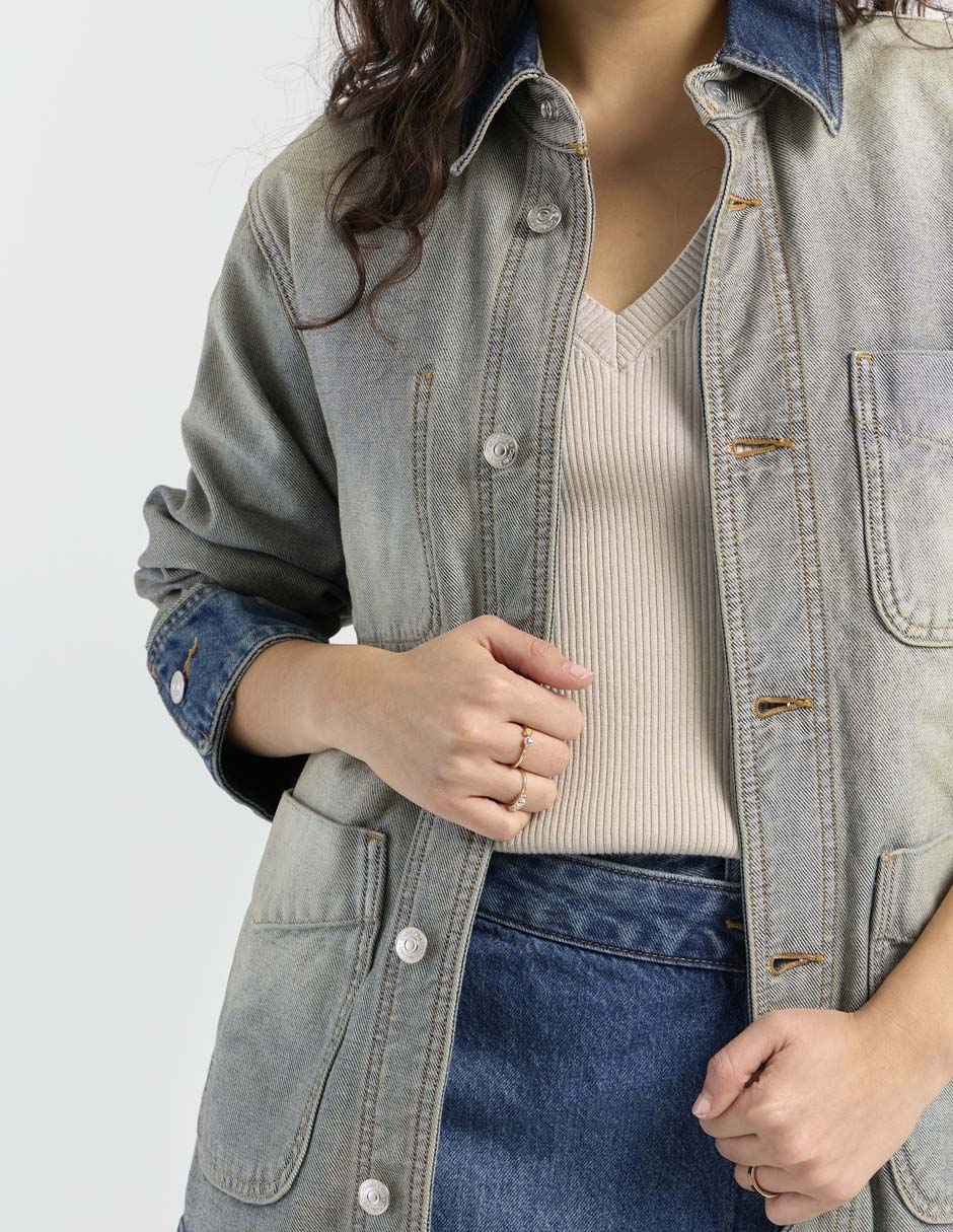 Chamarra denim Jeans para mujer 8