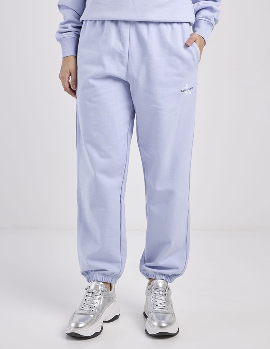 Pants regular con elástico para mujer