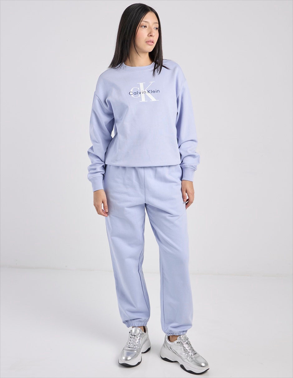 Pants regular con elástico para mujer