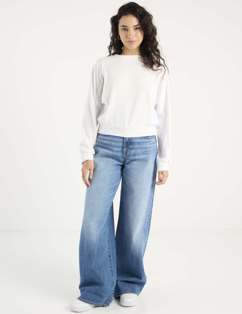 Jeans wide leg para mujer 8
