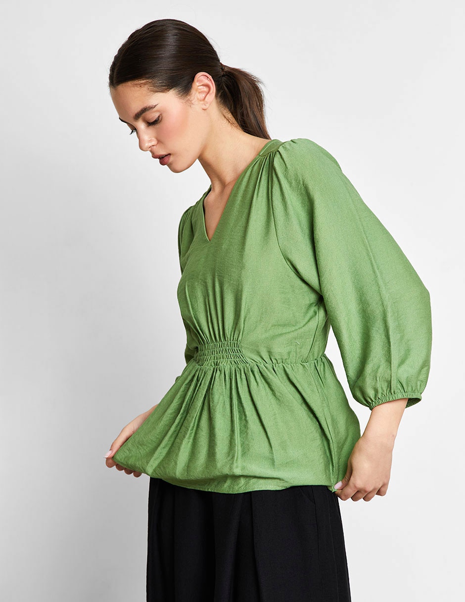 Blusa manga 3/4 para mujer 3