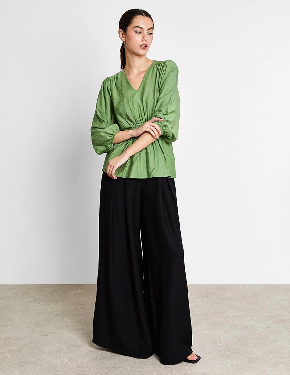 Blusa manga 3/4 para mujer 2