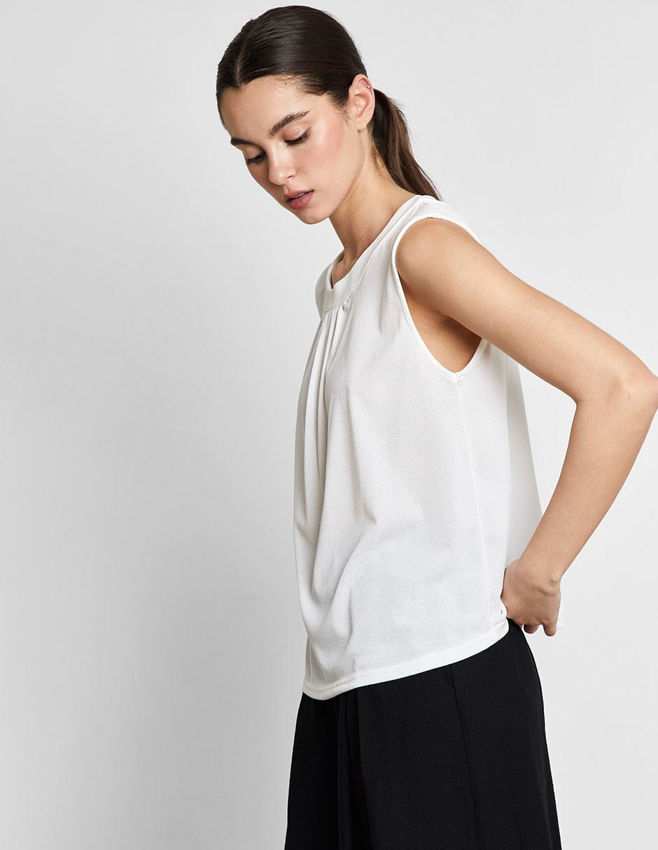 Playera Trucco cuello redondo para mujer