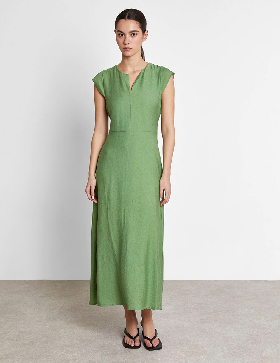 Vestido largo casual para mujer