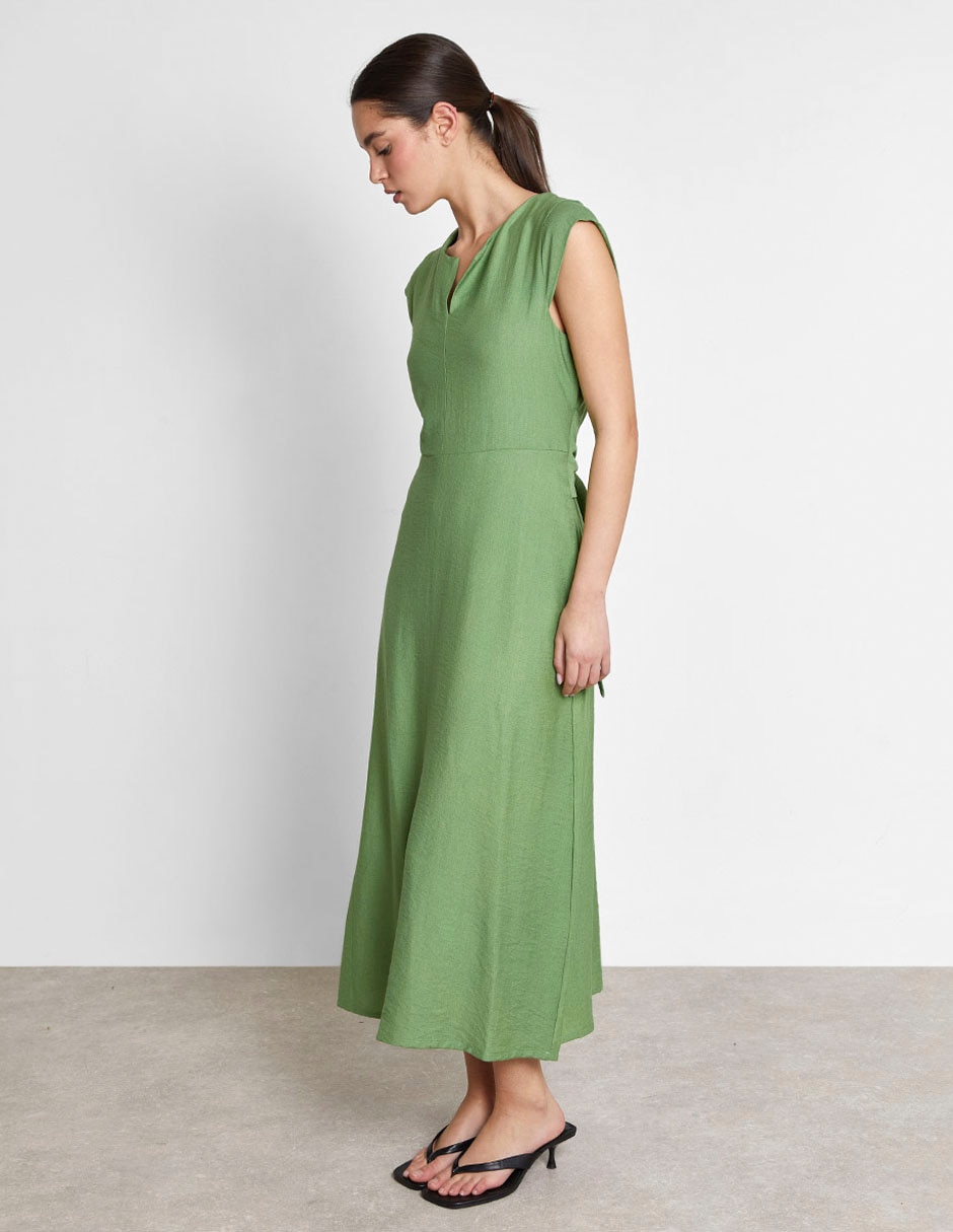 Vestido largo casual Trucco para mujer