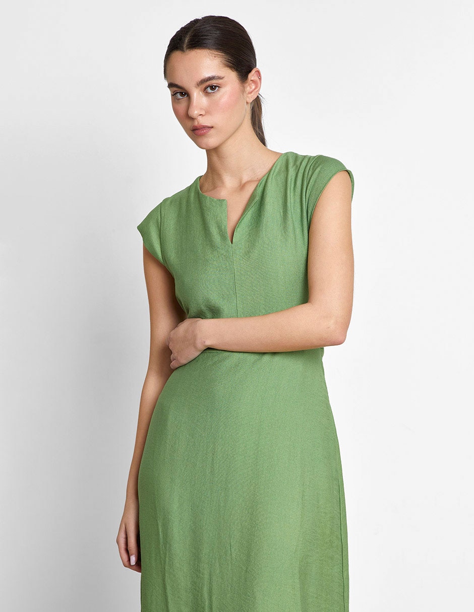 Vestido largo casual Trucco para mujer