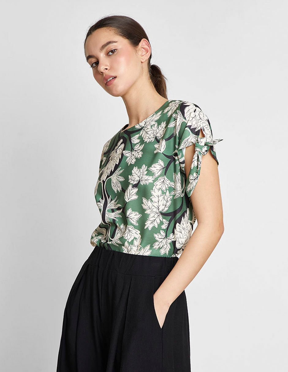 Blusa manga corta para mujer Blusa manga corta para mujer
