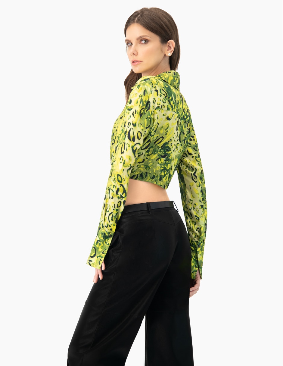 Blusa manga larga para mujer 9