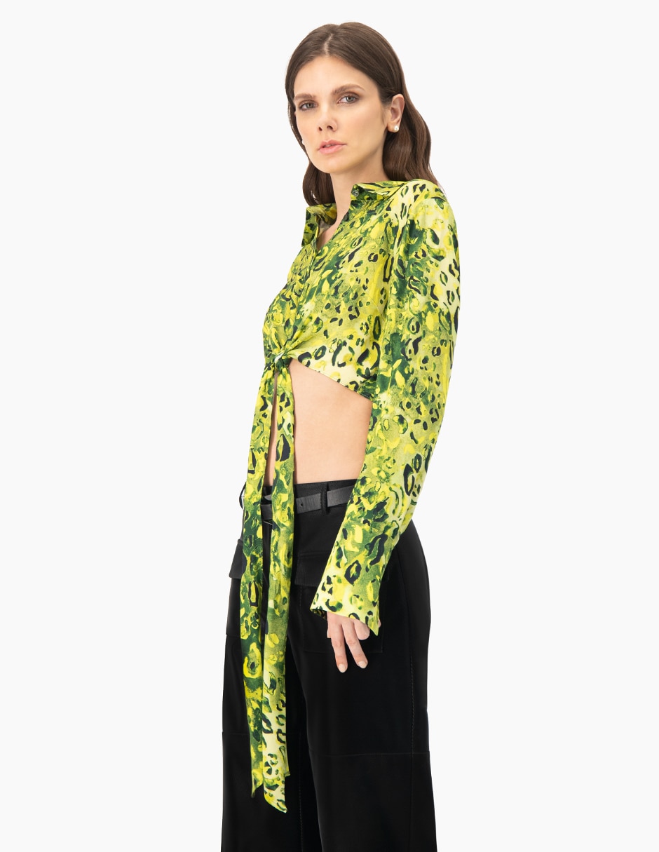 Blusa manga larga para mujer 10