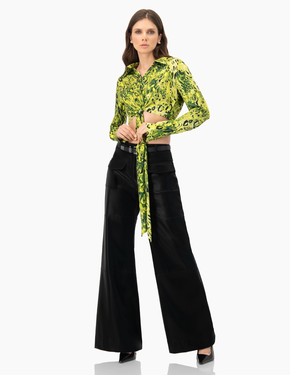 Blusa manga larga para mujer 11