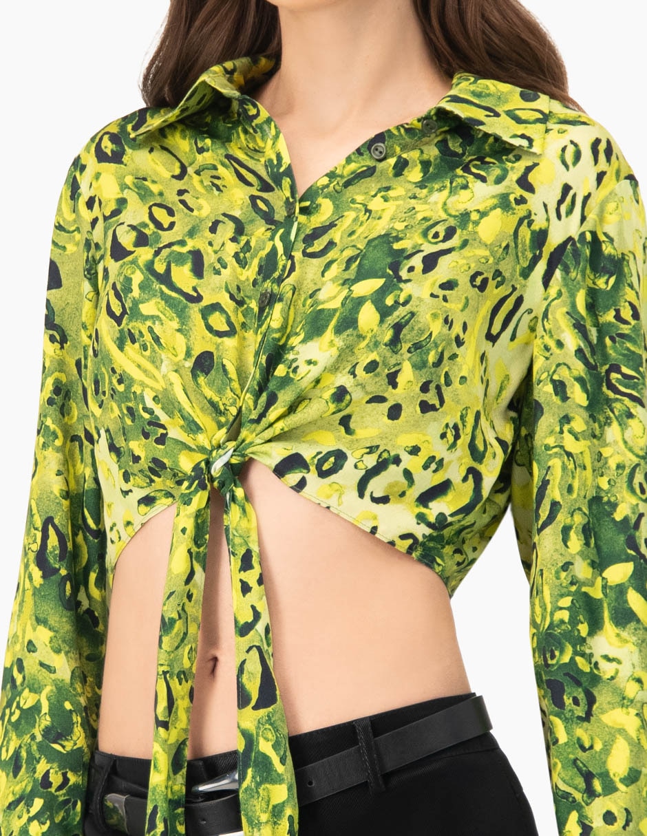 Blusa manga larga para mujer 13