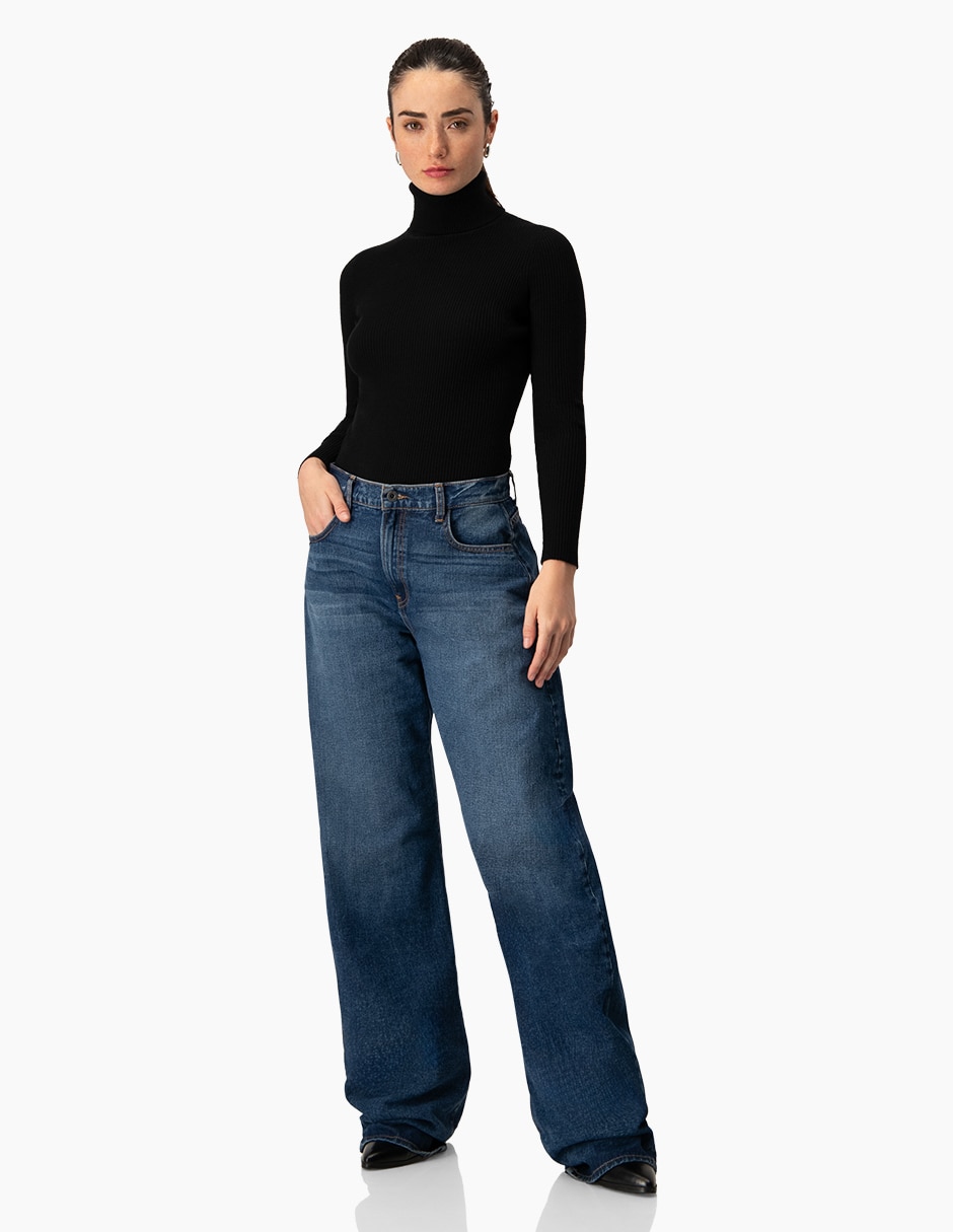 Jeans ampliopara mujer 4
