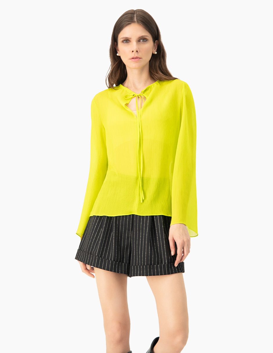 Blusa manga larga para mujer 1