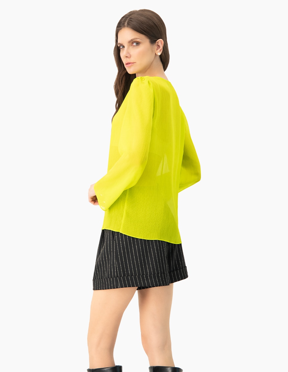 Blusa manga larga para mujer 9