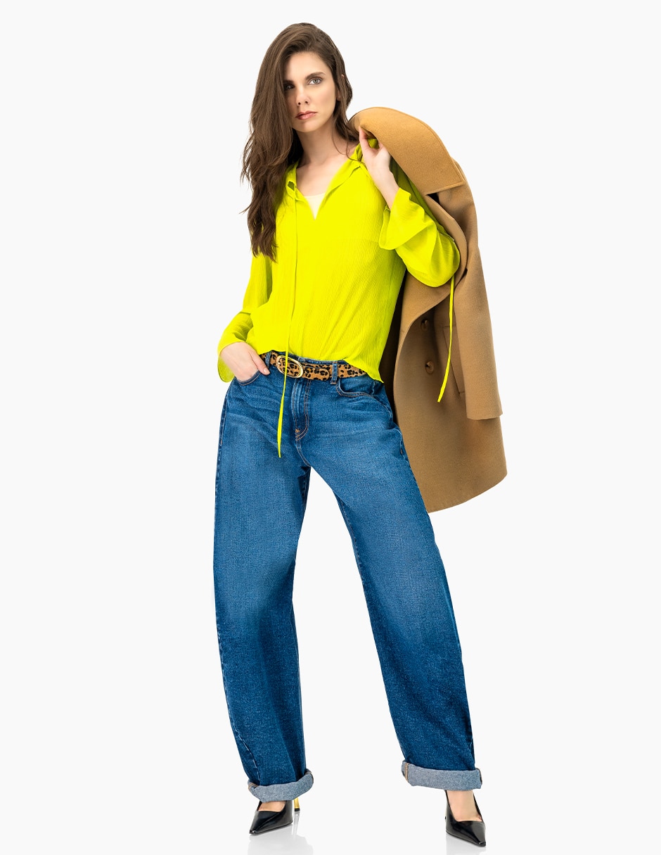 Blusa manga larga para mujer 12