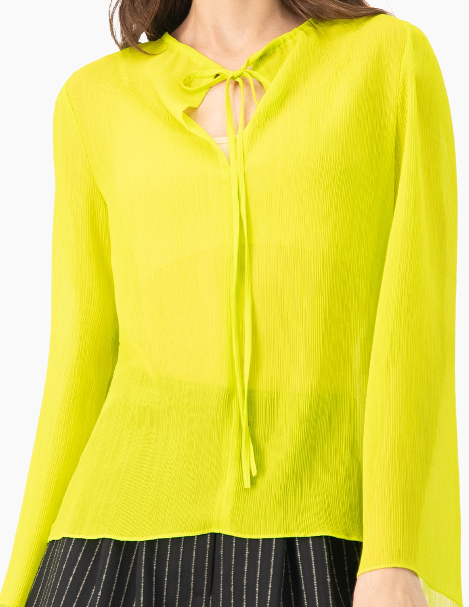 Blusa manga larga para mujer 13