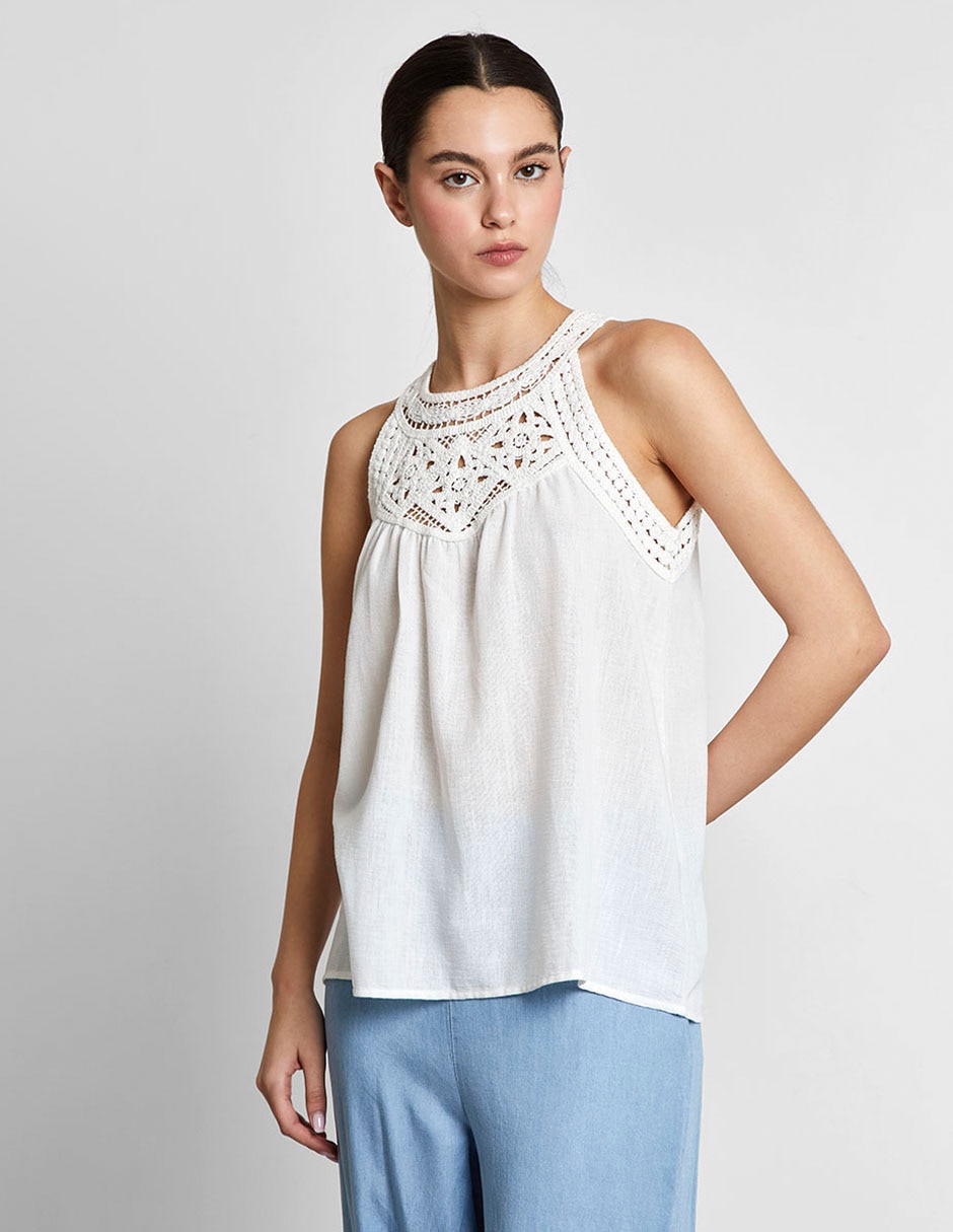 Blusa de tirantes para mujer 1