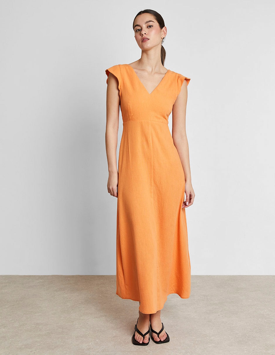 Vestido largo casual Trucco para mujer