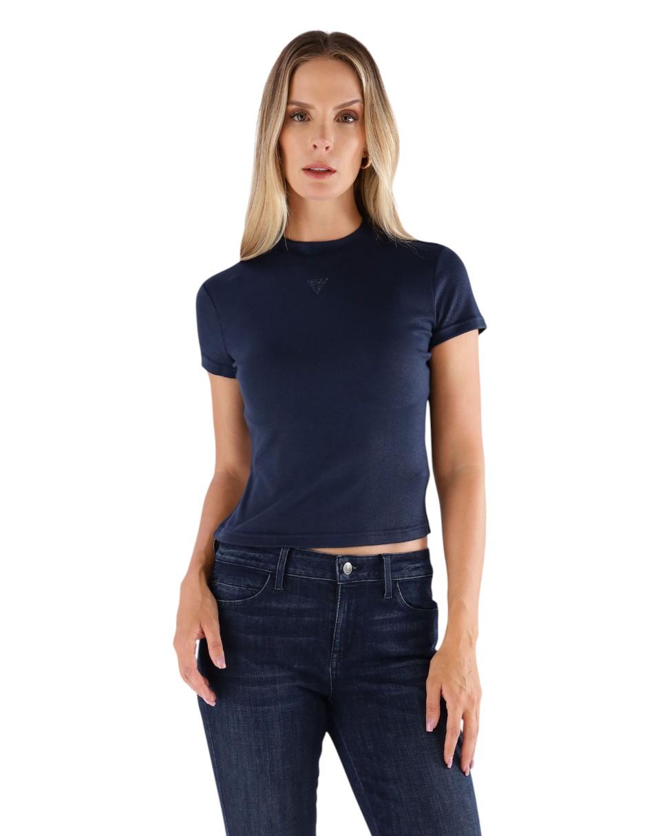 Top cuello alto