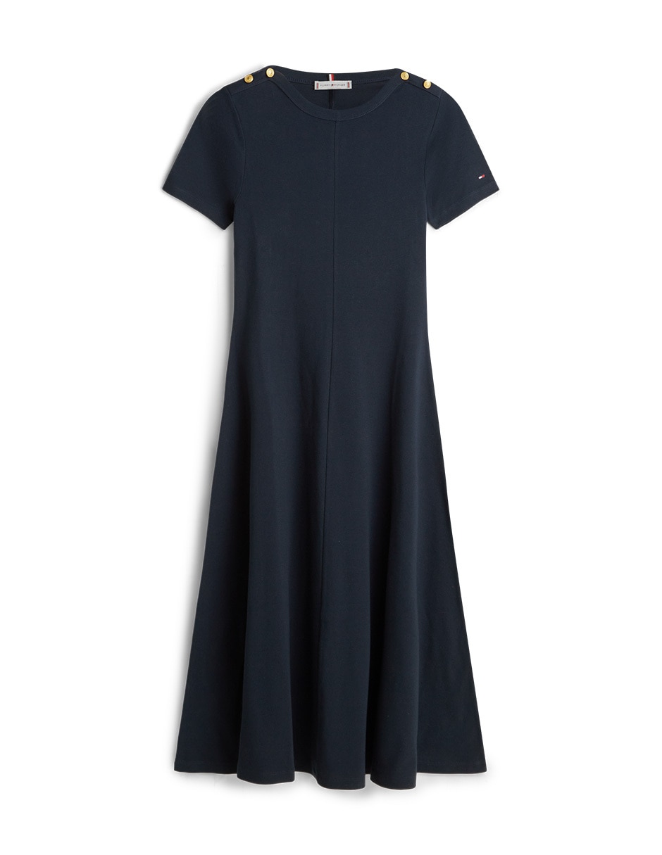 Vestido midi casual ho25 para mujer Vestido midi casual ho25 para mujer