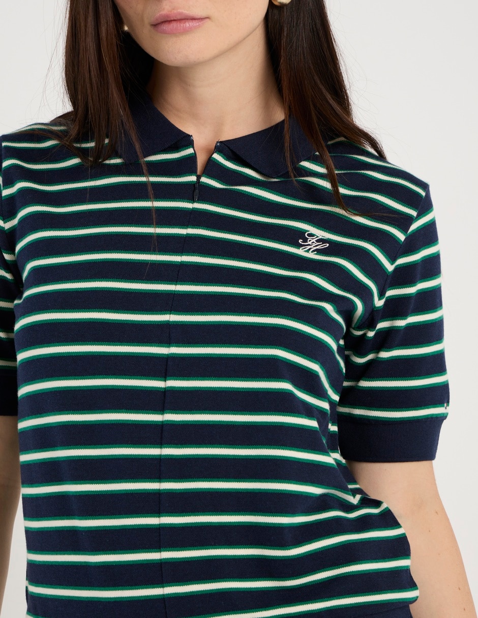 Playera tipo polo para mujer 10