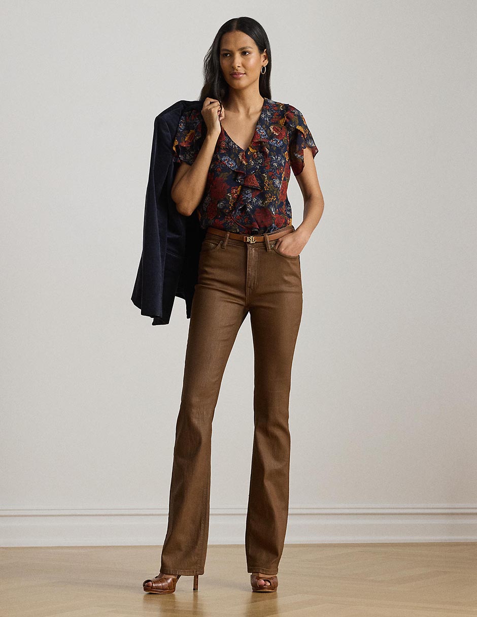 Blusa Lauren Ralph Lauren manga corta para mujer