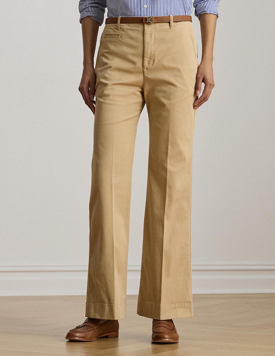 Pantalón chino regular para mujer Pantalón chino regular para mujer