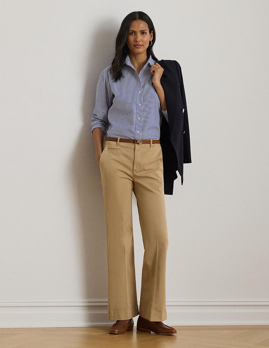 Pantalón chino regular para mujer 3