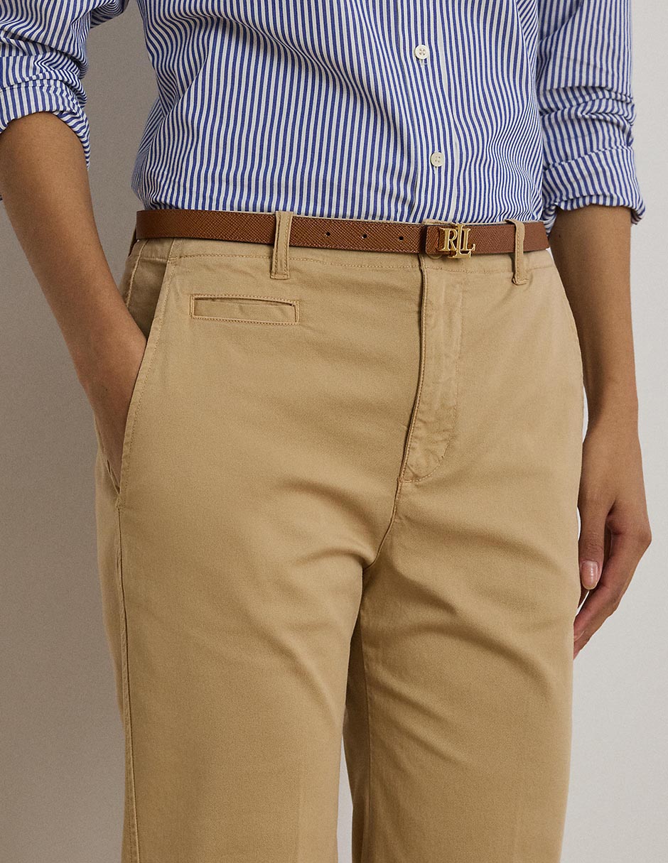 Pantalón chino regular para mujer 2