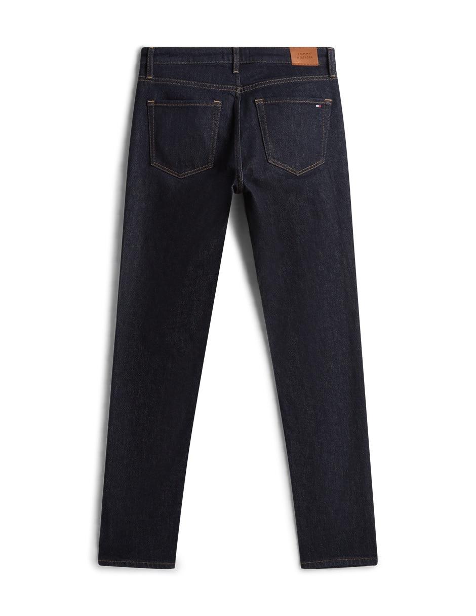 Jeans straight ww0ww47685-1ap para mujer 4