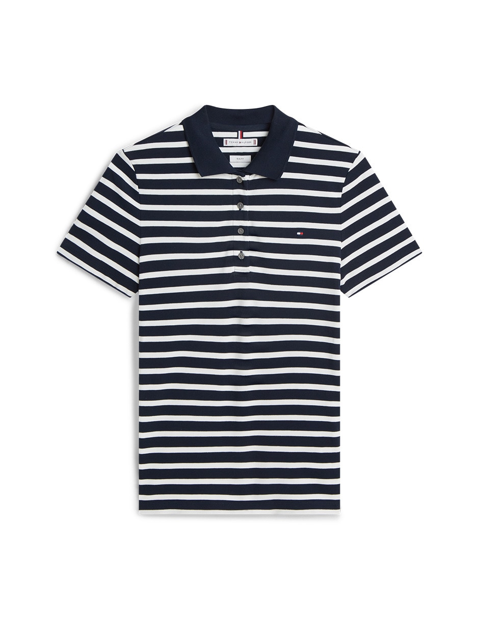 Playera tipo polo para mujer