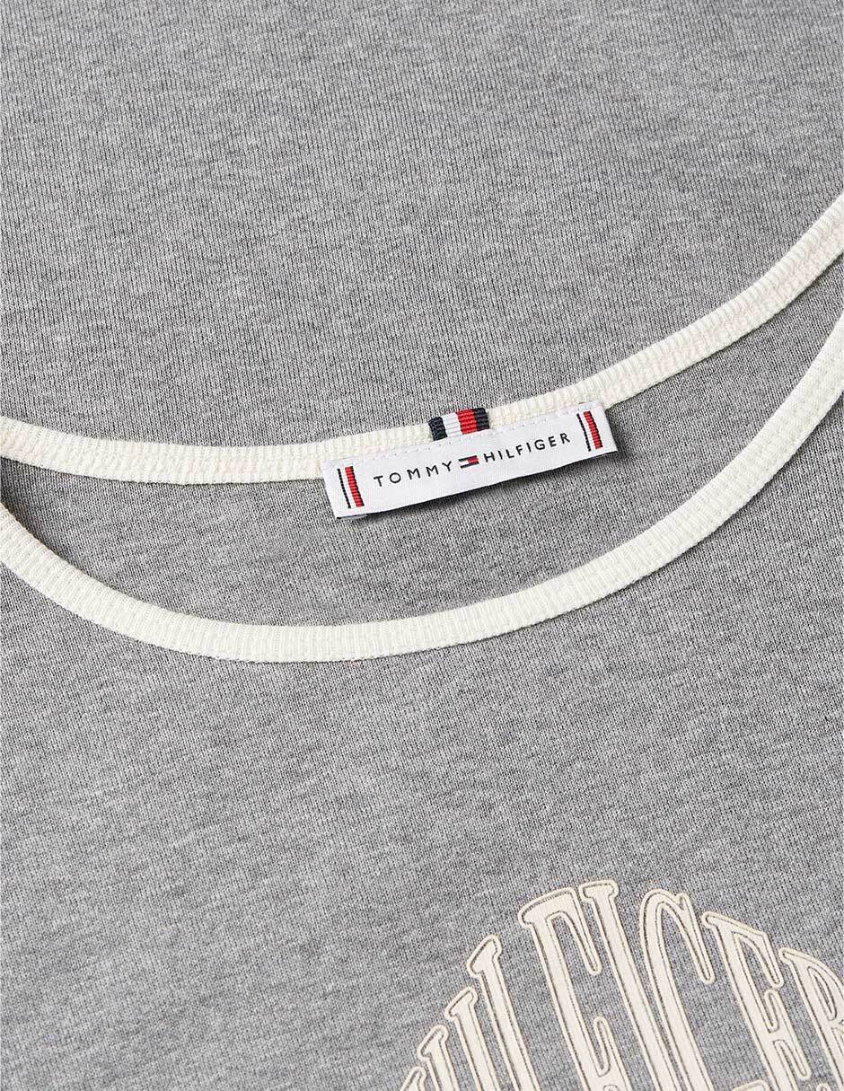 Playera manga corta cuello redondo mujer 3
