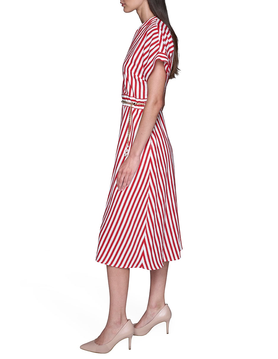 Vestido midi casual holiday para mujer