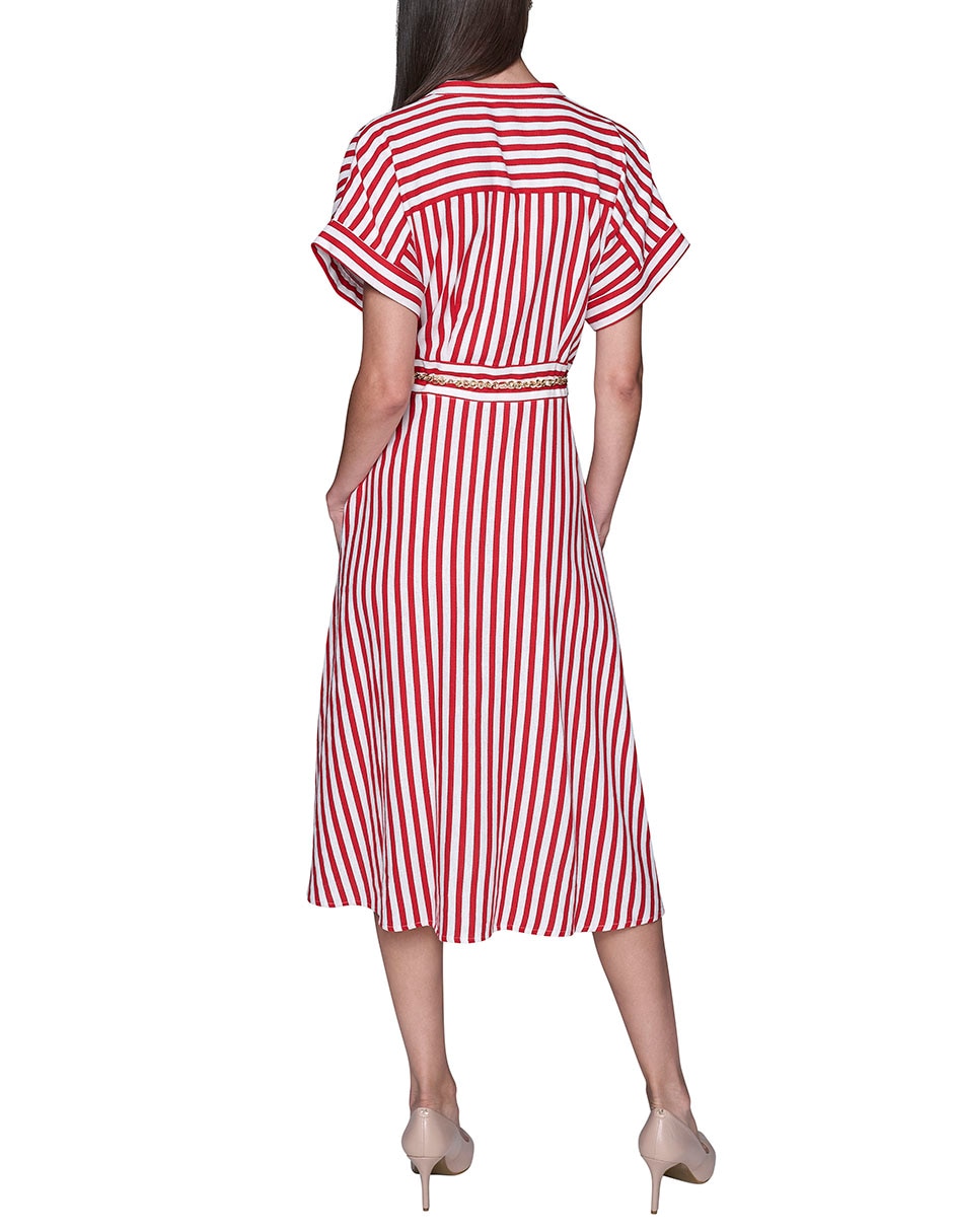 Vestido midi casual holiday para mujer