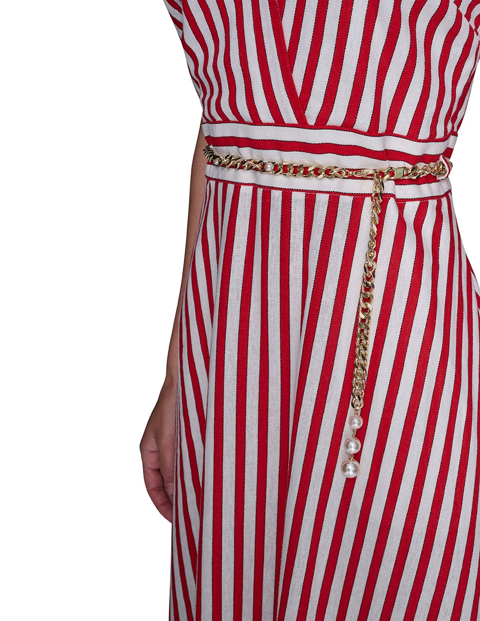 Vestido midi casual holiday para mujer